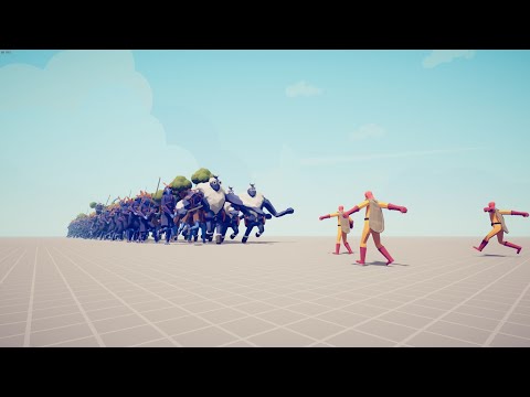 ONE PUNCH MAN vs ARMIES Totally Accurate Battle Simulator TABS