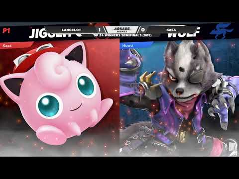 Arkade Nights #1 Winners Semi Final - Lancelot (Wolf) Vs. Kass (Jigglypuff)
