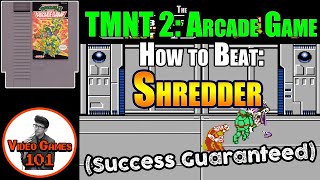 TMNT 2 NES | How to Beat Shredder | Video Games 101