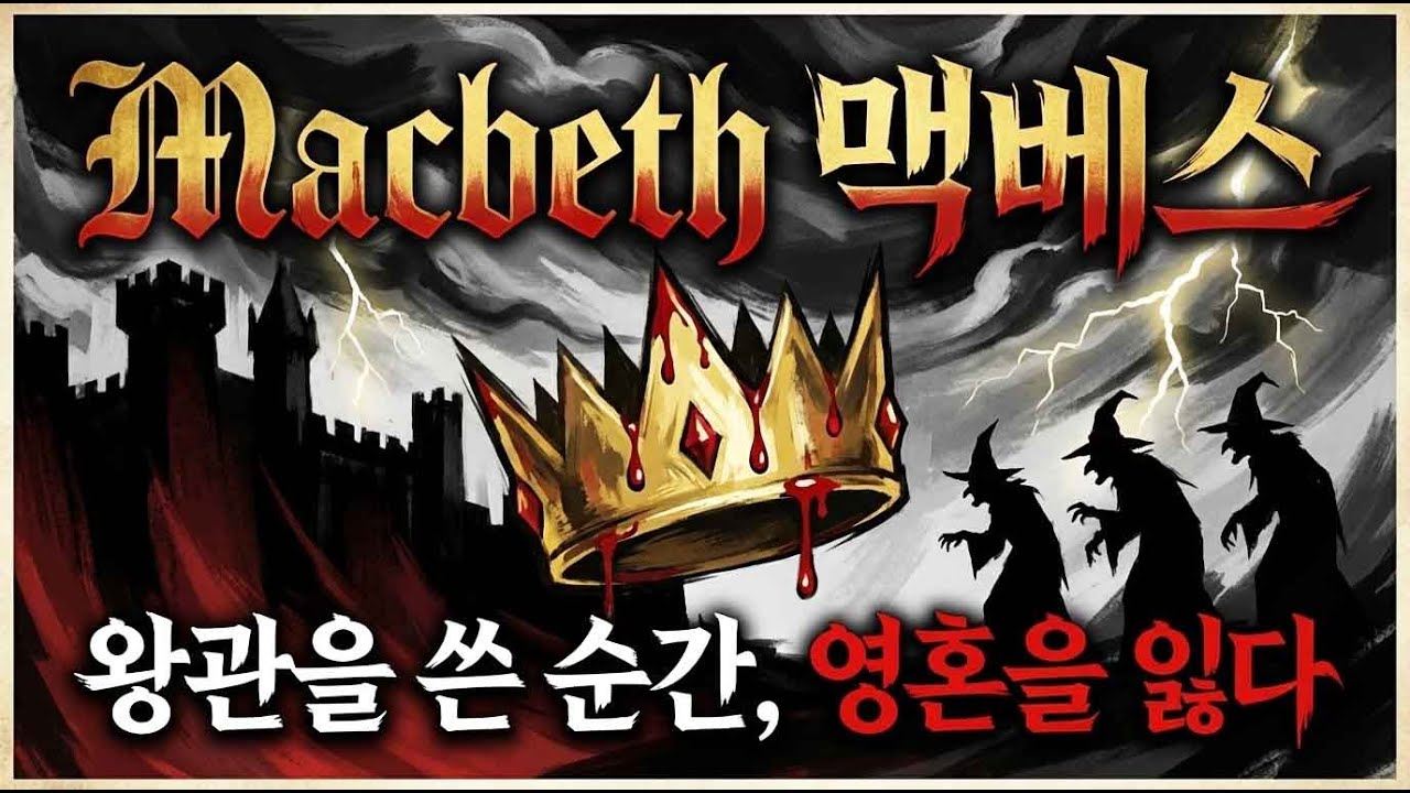 👑 왕관을 쓴 순간, 영혼을 잃다 – 셰익스피어의 『맥베스』