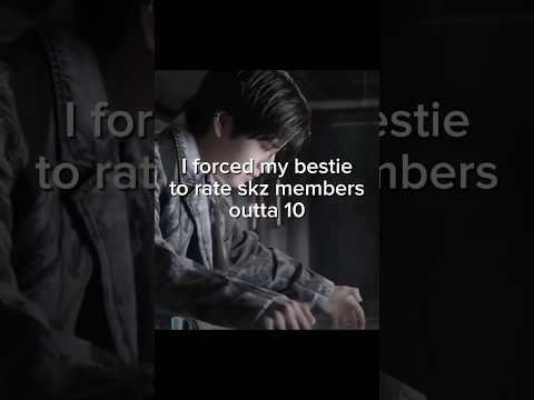 I was offended by seungmin and i.ns rating😔😔😔 #kpopskz #boyband #straykids #skz #ranking #rating