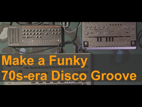 Behringer TD-3, RD-9 & Roland JX-03 Synth | House Music (classic disco bassline) Tutorial