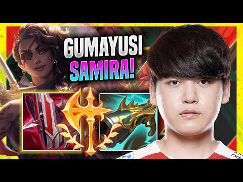 GUMAYUSI IS SO CLEAN WITH SAMIRA! - T1 Gumayusi Plays Samira ADC vs Ezreal! | Season 11