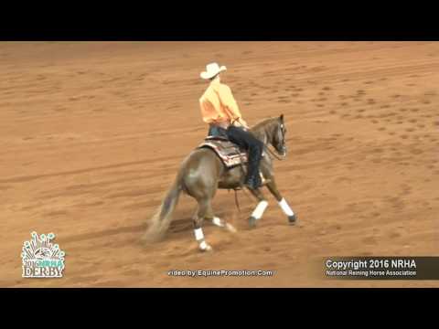 Gunna Hit the Lights ridden by Will R Letner  - 2016 NRHA Derby (Open Derby, Sec. 2)