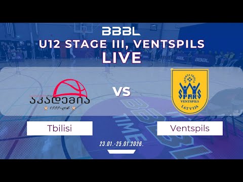 BC Academy Tbilisi 2014 vs Ventspils 2014 | BBBL U12 | Stage III