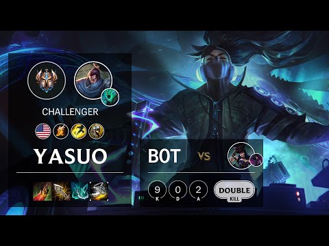 Yasuo Bot vs Caitlyn - NA Challenger Patch 10.16