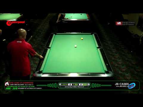 #1 - Ramin BAHKTIARI vs Tang HOA - Hard Times 9-Ball / Dec, 2018