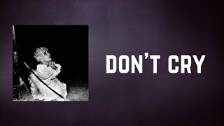 Deerhunter - don't cry (Lyrics)