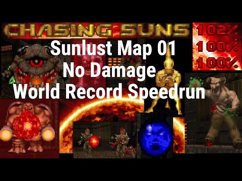 Sunlust Map 01 UV Max + Reality + Items World Record Speedrun, with Commentary
