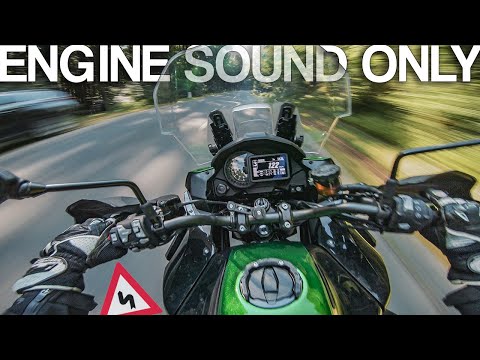 Kawasaki Versys 1000 sound [RAW Onboard]