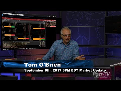 September 6th 3PM Stock Market Update by Tom O'Brien on TFNN
