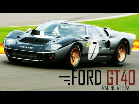 FORD GT40 Mark II XGT-2 - Racing V8 engine sound in top gear - Revs High speed driving | SCC TV