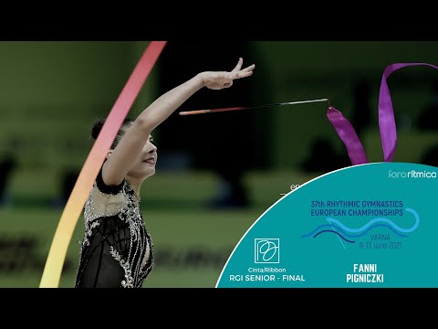 Fanni Pigniczki (cinta / ribbon) - Final Individual European Championship Varna 2021