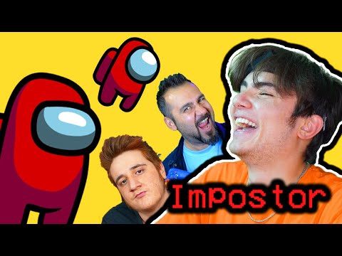 I WAS THE KILLER IN EVERY GAME! AMONG US WITH THE TEAM!!!