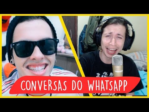 REACT AS INACREDITÁVEIS CONVERSAS DO WHATSAPP! (Marcos Coelho)