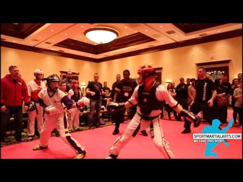 Hayabusa vs Straight Up - Junior Boys Team Sparring Final- Ocean State Grand Nationals 2016
