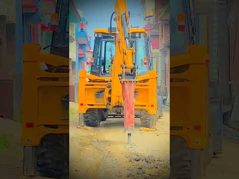DJ BULLDOZER BABA JINDABAD JCBNEW STUNT JCB #shorts #shortsvideo #3dxjcb #tractor @publicvideo786