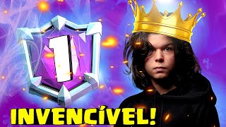 JOGUEI ATÉ PERDER NO CLASH ROYALE... MAS EU SOU *INVENCÍVEL*