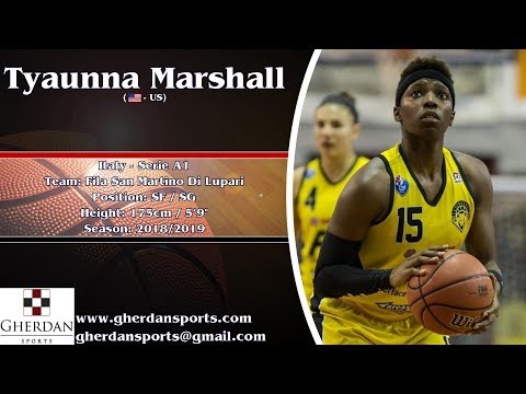 Tyaunna Marshall Highlights 2018/2019 Season