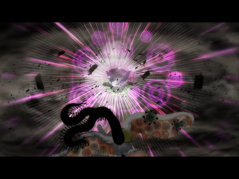 Madoka Magica Magia Record - Madoka defeats Walpurgisnacht before Neodorothy can reach her (Blu-ray)