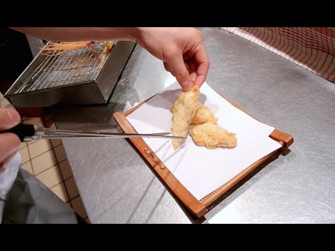 How to make Tempura - Sea bream tempura recipe - 鯛の天ぷら