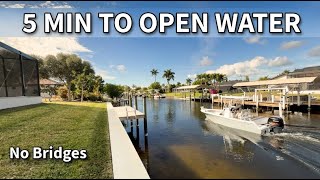 Boating Paradise | Luxury Gulf Access Home with Pool & Spa | SW Cape C