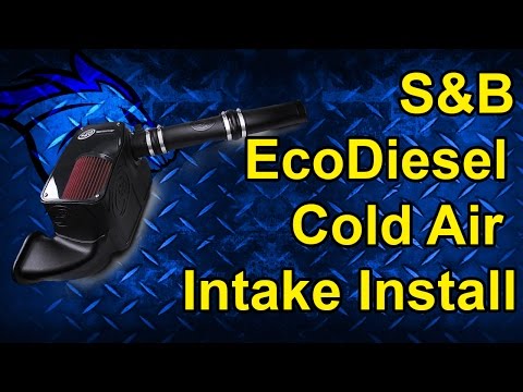 S&B Cold Air Intake Install: 14-15 Dodge Ram 3.0L EcoDiesel