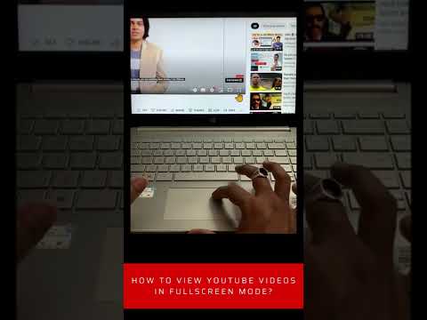 How to view YouTube videos in fullscreen mode?