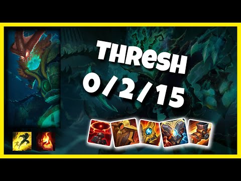 Thresh vs Janna BR Challenger SUPPORT (0/2/15) Gameplay Replay - Patch 10.24