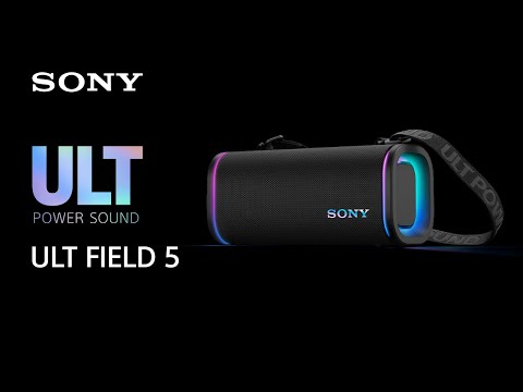 Sony ULT FIELD 5 Wireless Bluetooth Speaker SRS-ULT50 Black Excellent image 17