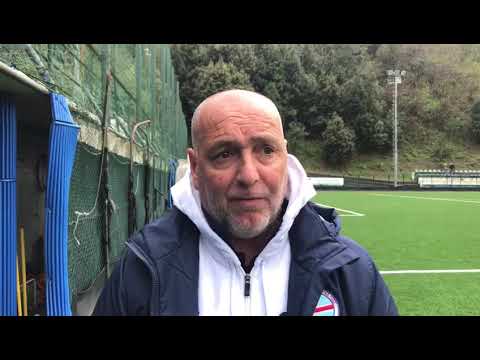 LIGORNA-RAPALLO RIVAROLESE 2-0: le parole di Mister Luca Monteforte | 11/04/2021