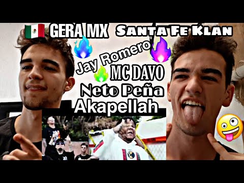 Mi hermano reacciona a GERA MX, Jay Romero - Si Preguntan Por Mi Feat. MC Davo, Santa Fe Klan...