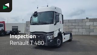 Tracteur routier Renault T 480 4X2 Chassis M! SleeperCab Navi Euro 6 à vendre - Image 4 | Autoline FR Tracteur routier Renault T 480 4X2 Chassis M! SleeperCab Navi Euro 6 | Image 4 - Autoline