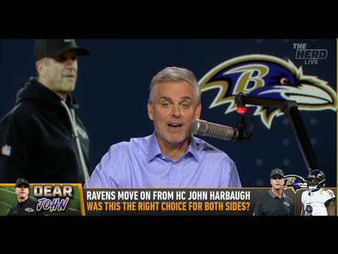 THE HERD | Colin Cowherd STUNNED, Baltimore Ravens Should Have Chose Harbaugh OVER Lamar Jackson
