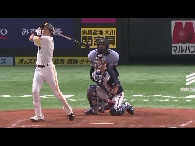 【8回裏】完璧な当たりに確信歩き!! ホークス・柳田が勝ち越しの3ラン!! 2020/8/14 H-B