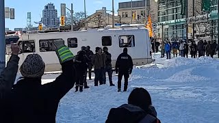 🔴LIVE Ottawa - RAW Footage: Freedom Convoy 2022 Day 22 - Emergency Act - Friday Feb 18