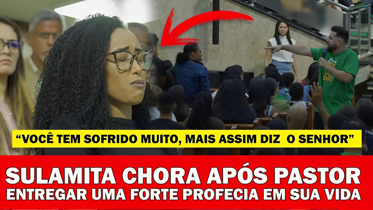 Pastor entrega profecia para Sulamita Alves e a cantora vai as lagrimas -  Unidos 2k24 INCONFORMADOS