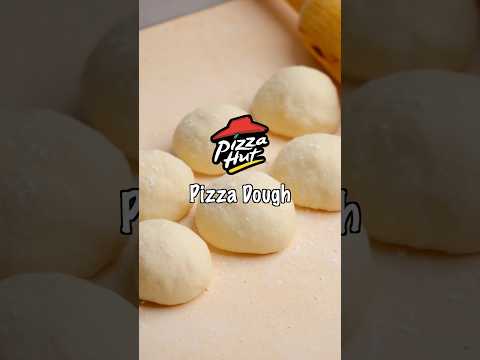 Pizza Hut Pizza Dough 🍕 #pizzahut #pizzadough #restaurantstyle