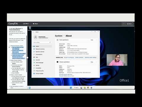 7.1.6 Lab: Windows 11 Features/Desktop