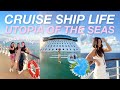 transatlantic crossing to the 🇺🇸 on the UTOPIA OF THE SEAS🛳️ 13 days at sea, crew events, no guests!