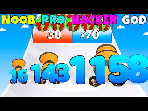 NOOB vs PRO vs HACKER vs GOD - Digit Multiplier Run