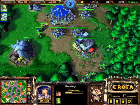 SuperBT (Orc) vs Th000 (HU) - G1 - WarCraft 3 - WC435