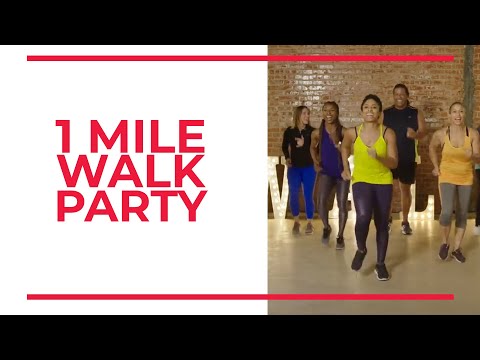 1-Meilen-Laufparty | Spaziergang zu Hause | Neujahr 2019