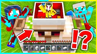 色んなゴーレムの頭の中に隠れてイタズラマインクラフト【まいくら / マインクラフト】