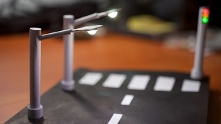 How to make Street Lamp with paper