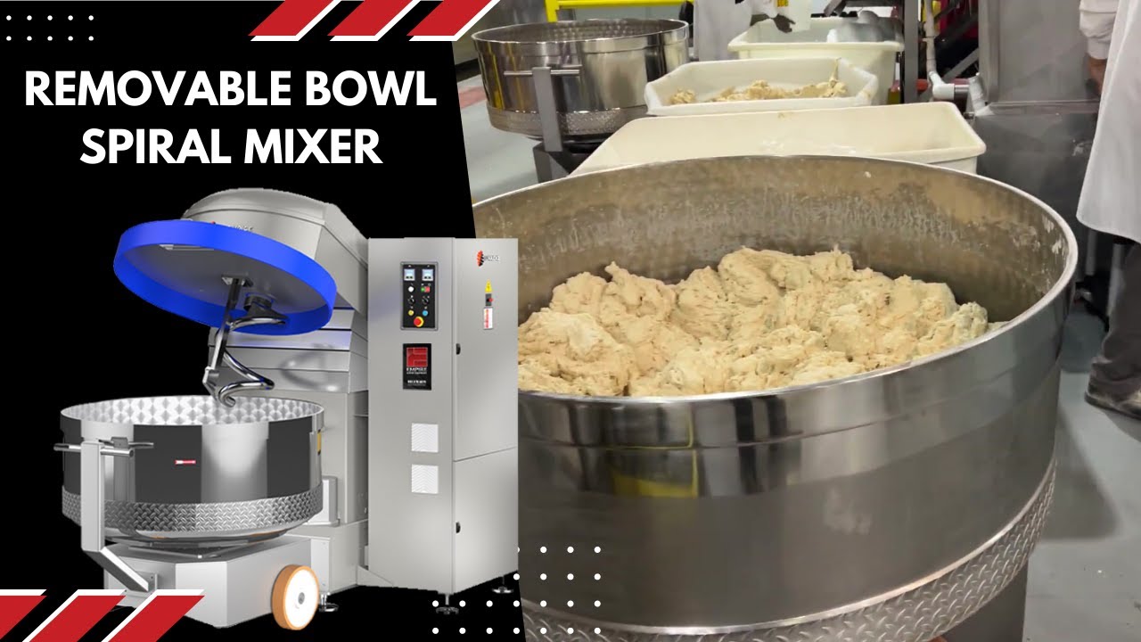 Removable Bowl Spiral Mixers