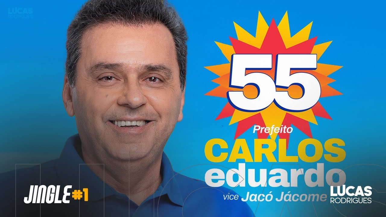 Jingle "Natal no rumo certo" - Carlos Eduardo 55 (Prefeito de Natal - Rio Grande do Norte)