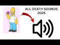 ALL DEATH SOUNDS IN YOU VS HOMER 2026