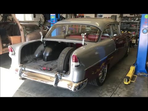 55 Chevy Sedan Mini Tubs - How to install inner fenders with clearance for wider wheels and tires