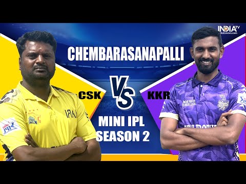 MINI IPL CHEMBARASANAPALLI SEASON 2  | #cricket  #live